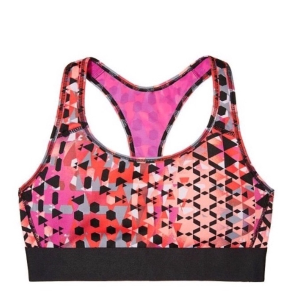 Victoria Secret Sports Player Multi Color Bra . Medium support .